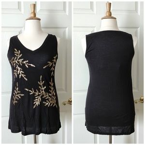 Sequin Embellished Tank